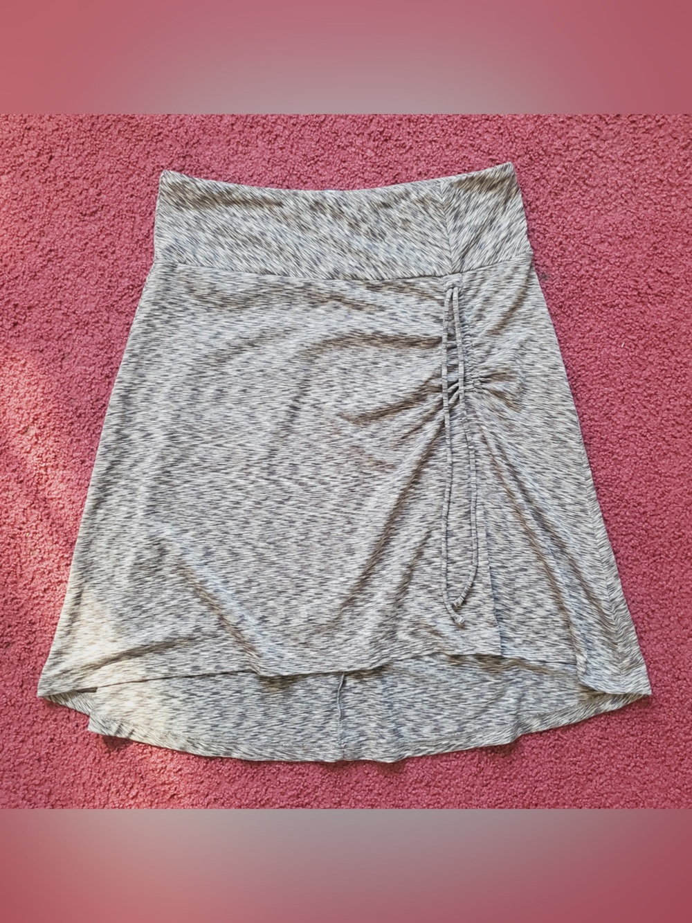 The North Face Heathered Gray High-Low Skirt